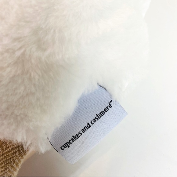 Cupcakes & Cashmere Lamb Plush Pillow 17” x 12” - Picture 2 of 3